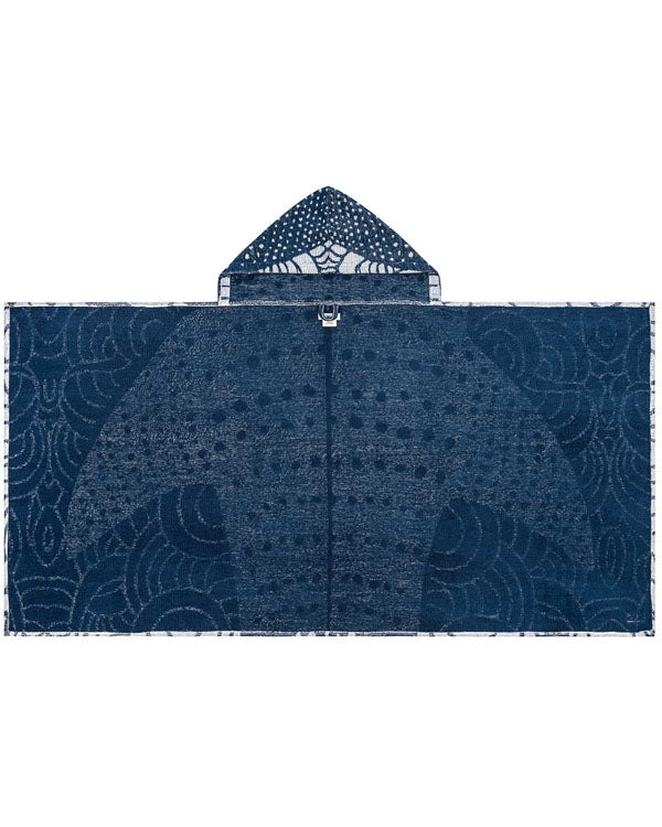 Whale Shark Hooded Kids Bath Towel
