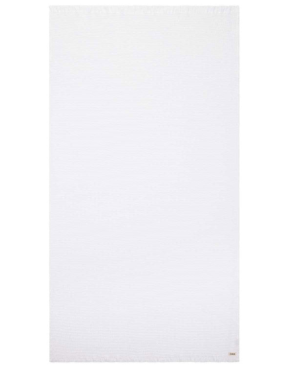 Micro Waffle XL Bath Bundle – White