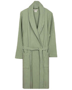 Micro Waffle Robe – Black