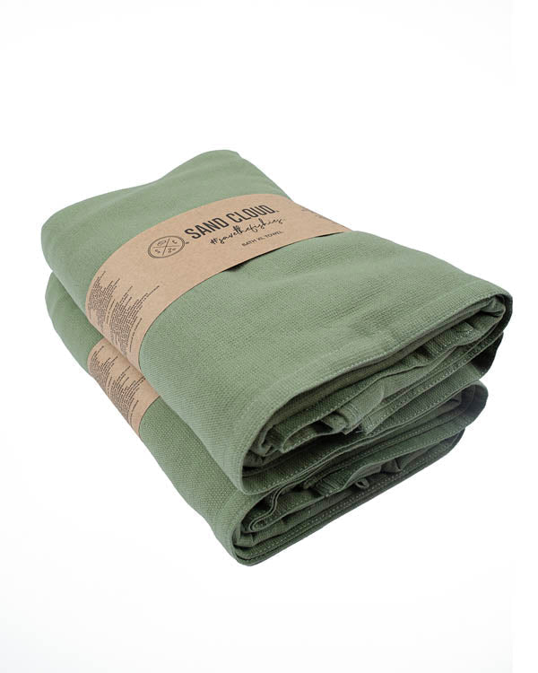 Terra Fringeless XL Bath Bundle – Slate Blue – 2 Pack