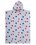 Popsicle Hooded Poncho