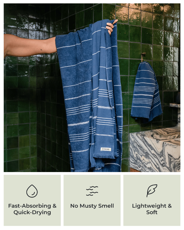 Terra XL Bath Bundle 2 Pack – Grey
