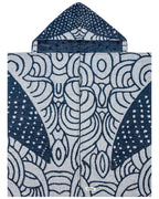 Whale Shark Hooded Kids Bath Towel