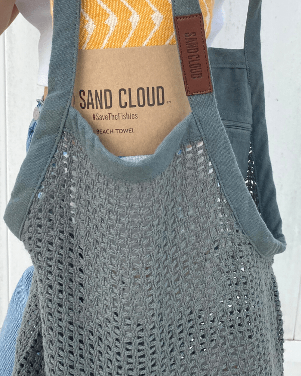 Net Market Bag Navy
