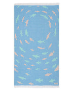Turtle Walk Kids Towel