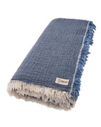 Senna Melange PARTY BLANKET™ Indigo – Queen
