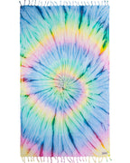 Black Acid Wash Beach Towel- Sand Cloud
