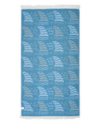 Shark Fin Kids Towel