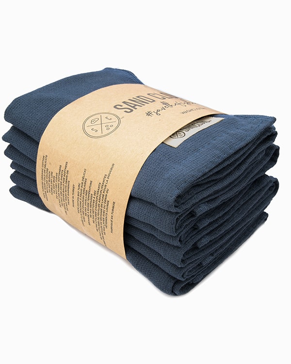 Classic Bath Washcloth Bundle- 6 Pack – Hedge Green