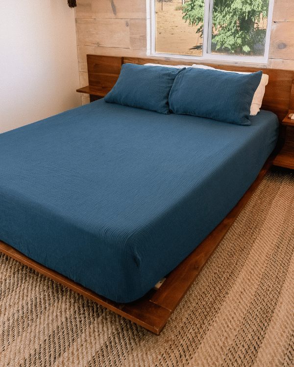 Sonoran Fitted Sheet – Dark Denim