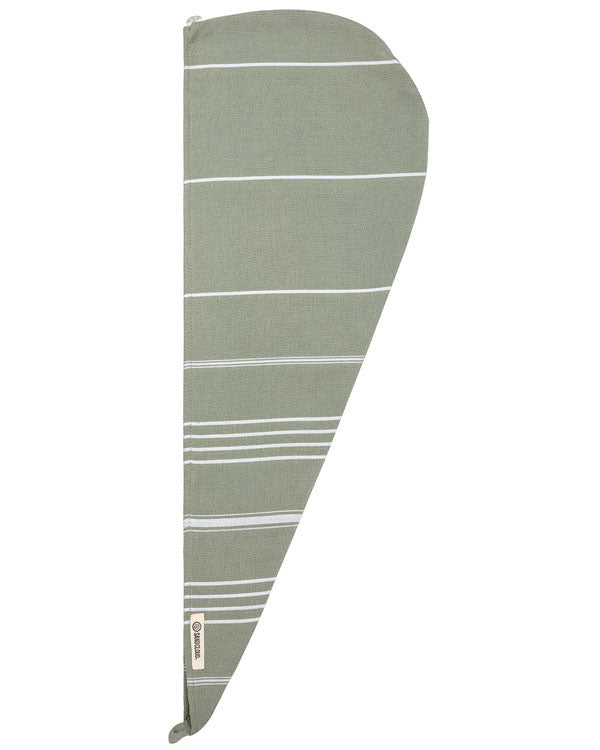Classic Hair Towel – Teal Blue