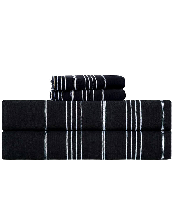 Classic Fringeless XL Bath Bundle – Black