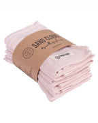 Terra Bath Washcloth Bundle – 6 Pack – Black