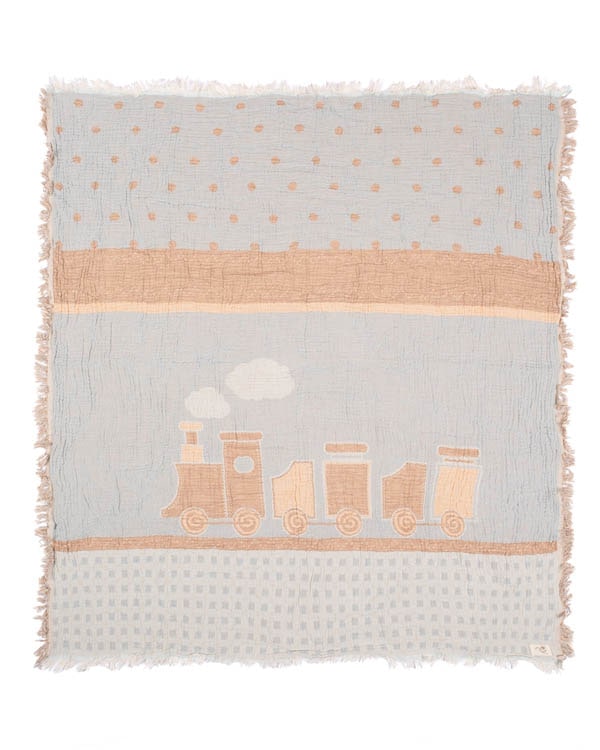 Twinkle Gauze Receiving Blanket with Pouch