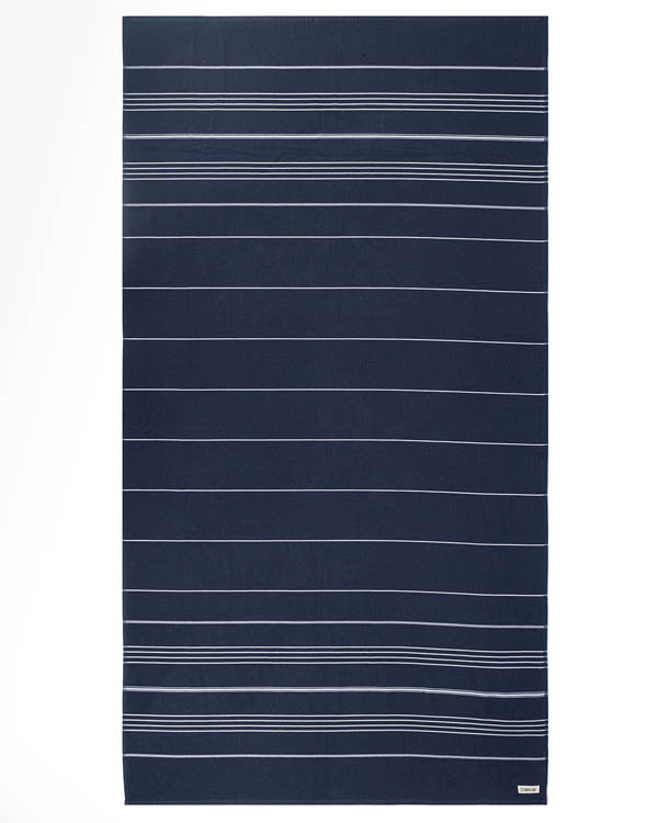 Classic Fringeless XL Bath Bundle 2 Pack – Navy