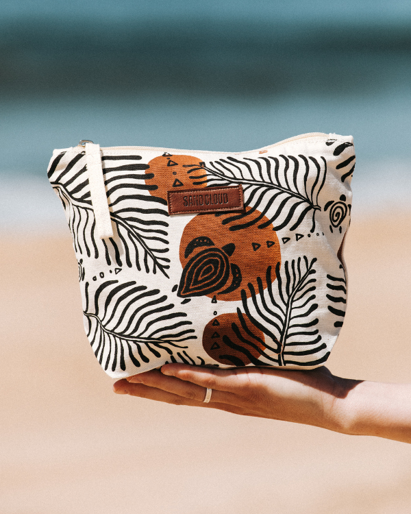 Retro Turtles Zipper Pouch