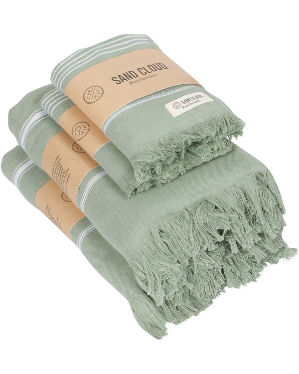 Terra XL Bath Bundle – Hedge Green