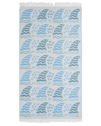Dolphin Bubbles Kids Towel