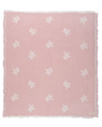 Baby Turtle Gauze Receiving Blanket Single with Pouch
