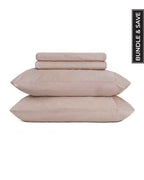 Luxe Sateen Sheet Set Steel Grey