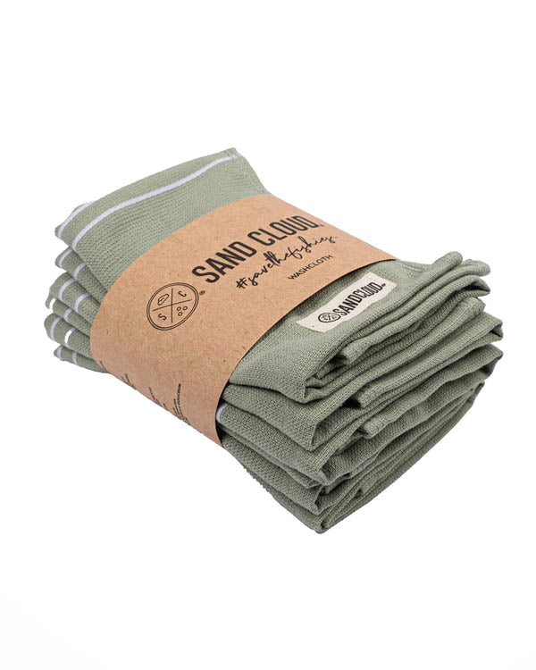 Terra Bath Washcloth Bundle – 6 Pack – Navy