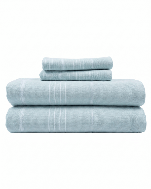 Classic Fringeless XL Bath Bundle – Sage