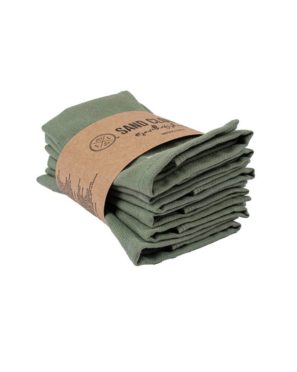 Classic Bath Washcloth Bundle 6 Pack – Seaglass
