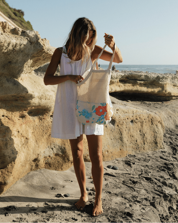 Agave Net Printed Market Bag