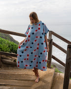 Popsicle Hooded Poncho