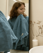 Micro Waffle Hand Bath Bundle – 2 Pack – Sand