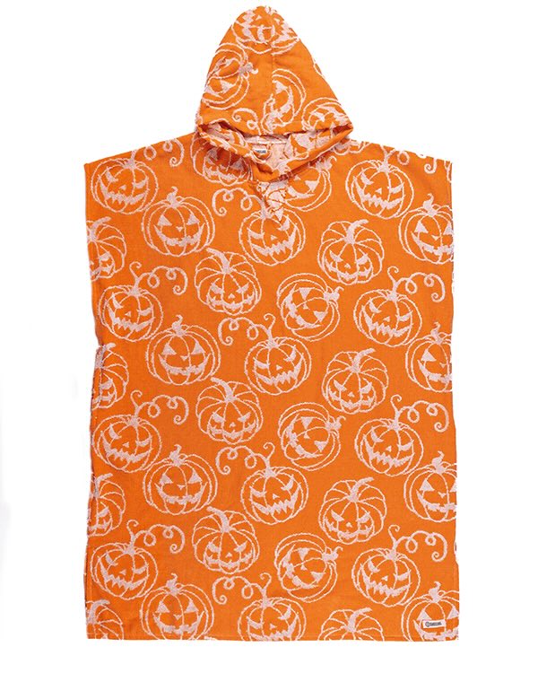 Classic Stripe Hooded Poncho – Seaglass