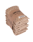 Atom Washcloth Bath Bundle – White – 6 Pack