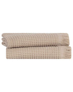 Micro Waffle Hand Bath Bundle – 2 Pack – Sand