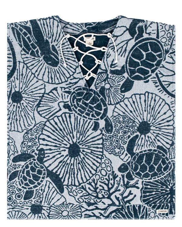 Floral Turtle Cover Up
