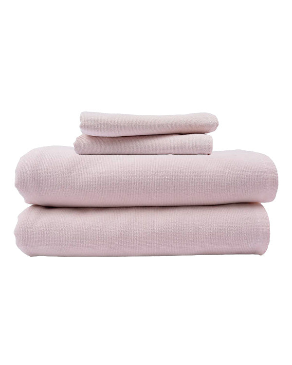 Terra Fringeless XL Bath Bundle – Calcite Pink