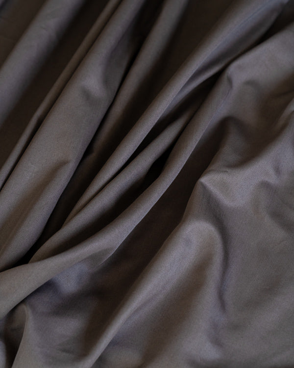 Luxe Sateen Sheet Set Steel Grey
