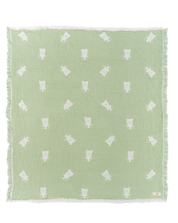 Twinkle Gauze Receiving Blanket with Pouch