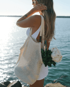 Net Market Bag Taupe