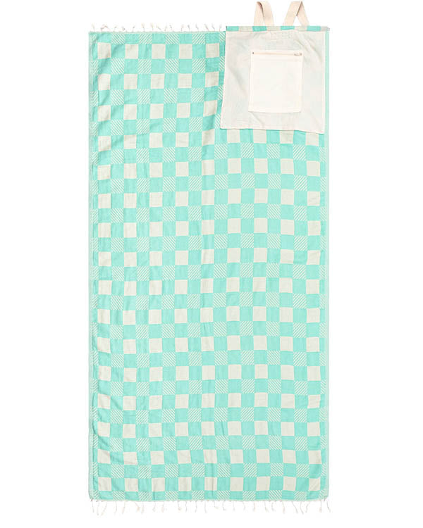 Checker Towel Bag – Florida Keys