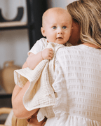 Rainbow Gauze Hooded Blanket Single