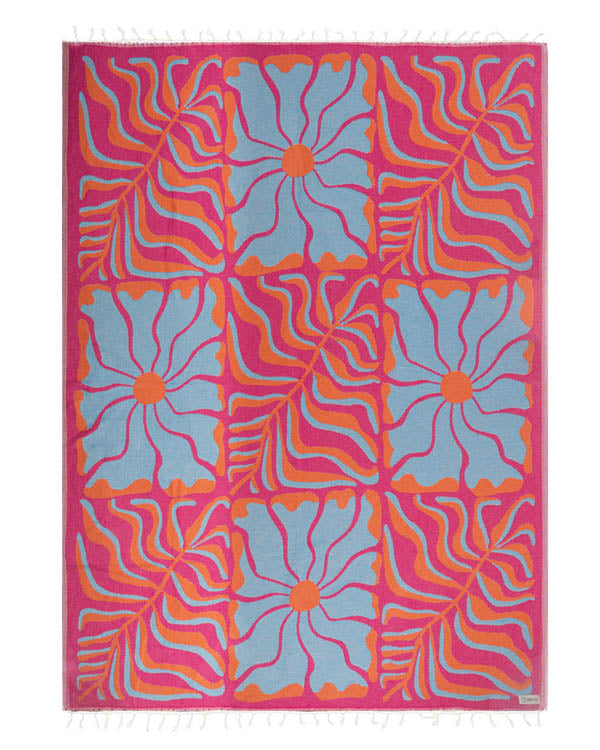 Painted Daisies Blanket