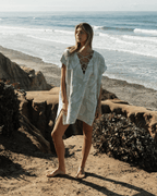 Floral Turtle Cover Up