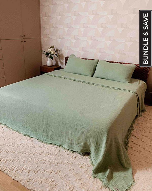 Grey Bedding Set – Queen