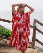Popsicle Hooded Poncho