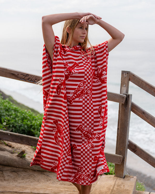 Shells Hooded Poncho